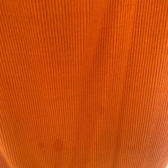 Orange Zara Ribbed Body con Dress - Picture 5 of 5